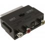 FAST ASIA Adapter Scart - 3xRCA + S-Video crni - slika 1