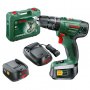 BOSCH zeleni alat BOSCH PSB 1800 Li-2 2 akumulatora, Akumulatorska vibraciona bušilica - slika 1
