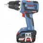 BOSCH plavi alat GSR 18 V-EC 2 x 4,0 Ah, Profesionalna akumulatorska bušilica šrafilica - slika 1