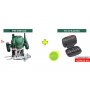 BOSCH zeleni alat POF 1400 ACE povrsinska glodalica i + set od 6 glodala GRATIS 060326C820 - slika 1