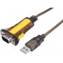 E-GREEN Adapter USB2.0 tip A (M) - RS-232 (M) 1.5m - slika 1