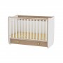 LORELLI BERTONI Drveni Krevetac Dream White/Beech (Bukva) - slika 1