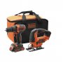 BLACK&DECKER BCK22S1S ,akumulatorska bušilica i ubodna testera + poklon torba - slika 1
