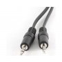 E-GREEN Kabl audio 3.5mm - 3.5mm M/M 1.5m crni - slika 1