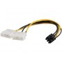 E-GREEN Naponski adapter za PCI-E VGA (6-pin) -2x Molex - slika 1