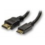 E-GREEN Kabl HDMI (M) - HDMI Mini-C (M) 1.5m crni - slika 1