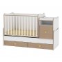LORELLI BERTONI Drveni Krevetac Trend Plus White-Beech - slika 1