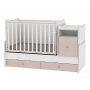 LORELLI BERTONI Drveni Krevetac Trend Plus White-Oak - slika 1