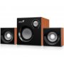 GENIUS SW-2.1 370 2.1 Wood braon zvučnici - slika 1