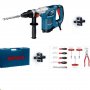 BOSCH plavi alat GBH 4-32 DFR + Kofer + Wiha 9-delni set alata - slika 1
