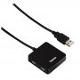 HAMA USB HUB 2.0 1:4, crni (12131) - slika 1