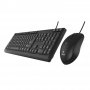 CLICK KM-L0 Tastatura i miš žičani USB, US, crni (KML0B/US) - slika 1