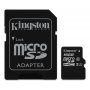 KINGSTON UHS-I MicroSDHC 16GB 80R class 10 SDCS/16GB + adapter - slika 1