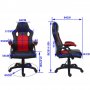 WHITE SHARK GAMING STOLICA KINGS THRONE Crno/Crvena - slika 2