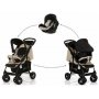 Hauck Duo set (kolica+auto sedište)Shopper Shop n Drive Caviar Beige - slika 1