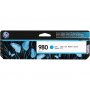 HP No. 980 Cyan Original Ink Cartridge D8J07A - slika 1