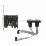 JAVTEC PCI Express kontroler 2xSerial + Parallel - slika 2