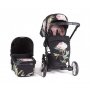 KikkaBoo Kolica Tender 2u1 + Tvrda Korpa - Flowers - slika 1