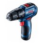 BOSCH plavi alat GSB 12V-30 2x2,0Ah Akumulatorska vibraciona bušilica-odvrtač - slika 1
