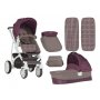 LORELLI BERTONI Kolica Arizona+Pram Body+Bag Beige&Red 2018 - slika 1