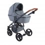 LORELLI BERTONI Kolica Rimini Grey TRIANGLES + MAMA BAG - slika 3
