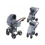 LORELLI BERTONI Kolica Rimini Grey TRIANGLES + MAMA BAG - slika 4