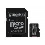 KINGSTON SDCS2/256GB/microSDXC/256GB/Class10 U3/100MB/s-85MB/s+adapter - slika 1