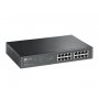 TP LINK 16-Port Gigabit Desktop/Rack PoE+ Easy Smart incl. 8 PoE+ ports, 110W PoE (TL-SG1016PE) - slika 1