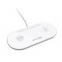 PROMATE AURABASE-2 Dual-Fast punjač za Apple beli - slika 1