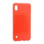 TERACELL Torbica Elegant Carbon za Samsung A105F Galaxy A10 crvena - slika 1