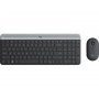 LOGITECH MK470 Wireless Desktop YU Graphite tastatura + miš - slika 1
