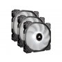 CORSAIR Ventilator 12cm AF120 x3 white LED (CO-9050082-WW) - slika 1