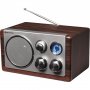 ROADSTAR RSHRA1245 - RETRO RADIO SA DRVENIM KUĆIŠTEM - slika 1