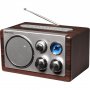ROADSTAR RSHRA1345US - RETRO RADIO SA DRVENIM KUĆIŠTEM USB/SD - slika 1