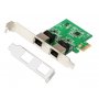 E-GREEN PCI-Express kontroler 2-port Gigabit Ethernet - slika 1