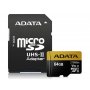 A DATA UHS-II U3 MicroSDXC 64GB V90 class 10 + adapter AUSDX64GUII3CL10-CA1 - slika 1