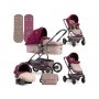 LORELLI BERTONI Kolica S-500 Set Beige&Red Dots - slika 1