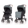 LORELLI BERTONI Kolica Ines Set Black Leaves (2020) - slika 2