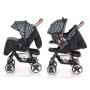 LORELLI BERTONI Kolica Ines Set Black Leaves (2020) - slika 3