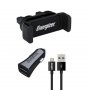 Energizer CARKIT 3.4A +Clip+Cable Micro-USB Nr - slika 1