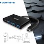Energizer HUB USB TypeC3.1 3 USB- A 1 USB -C ports - slika 2