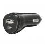 TRUST Brzi auto punjac USB-C&USB za telefone i tablete - slika 1