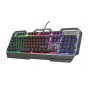 TRUST ZIVA Gaming LED tastatura  US - slika 1