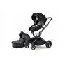 HOT MOM KOLICA  BLACK 2U1 (sportsko sediste+korpa) - slika 1