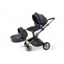 HOT MOM KOLICA WASHING GREY 2U1 (sportsko sediste+korpa) - slika 1