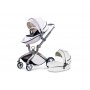 HOT MOM KOLICA WHITE 2U1 (sportsko sediste+korpa) - slika 1