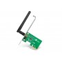 TP LINK PCI Express Adapter Wi-Fi TL-WN781ND 150Mbps, Qualcomm, 2.4GHz, 802.11b/g/n, 1x antena - slika 1