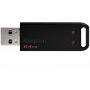KINGSTON 64GB DT 20 USB 2.0 DT20/64GB crni - slika 1
