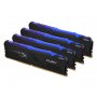 KINGSTON HyperX Fury RGB DDR4 64GB kit, (4x16GB), 2666MHz, CL16 - HX426C16FB3AK4/64 - slika 1