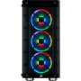 CORSAIR Mid-Tower Gaming kuciste ICUE 465X RGB, ATX, 3xVent, kaljeno staklo, crno - slika 3